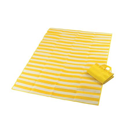 Beach Mat Stripe Jumbo Yellow 200 x 150 cm Ψάθα Παραλίας Oztrail